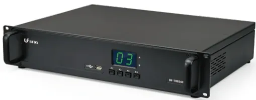 BF-TR8500 repeater front panel with display