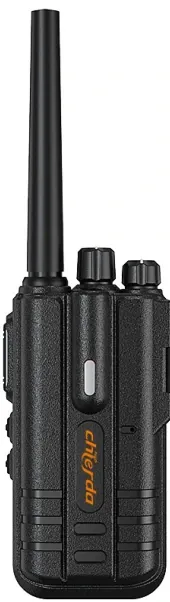 CD-106D analog two-way radio, side view