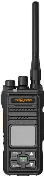 NR30S analog two-way radio, side view