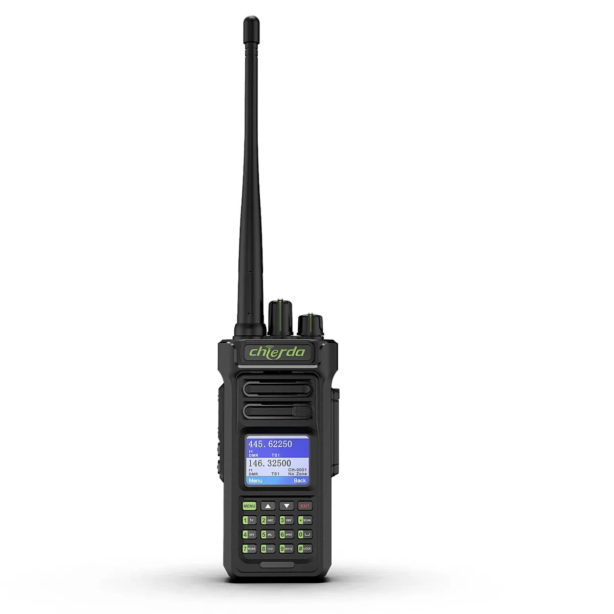 TC318 high-power analog radio, front view